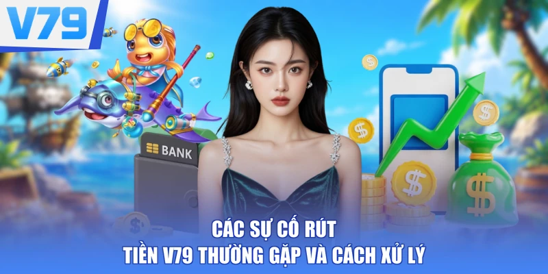 Các sự cố rút tiền V79 thường gặp và cách xử lý